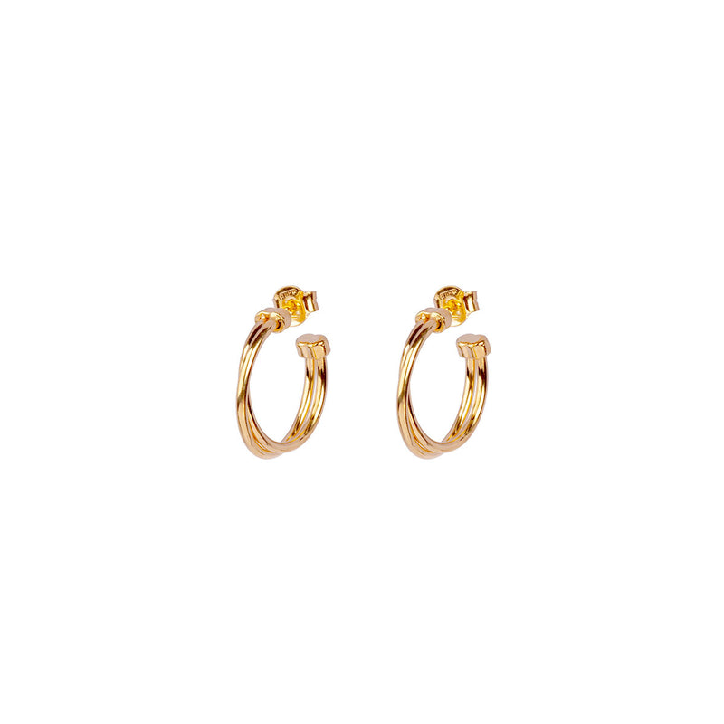 Mora Earrings 20mm - Gold