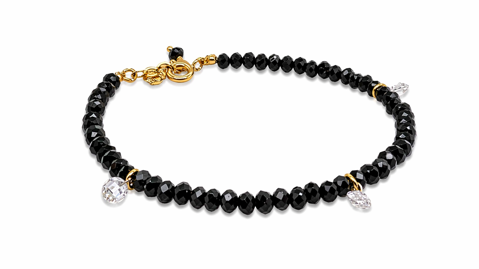Maude Black Crystal - Guld