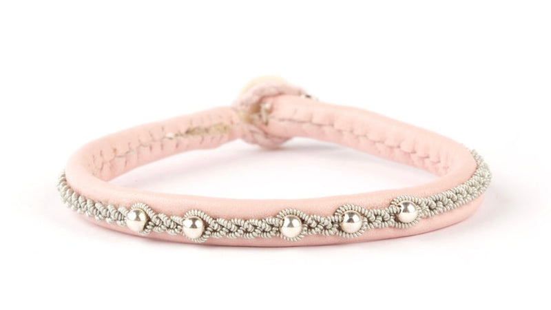 Verna Silver Beads - Rose