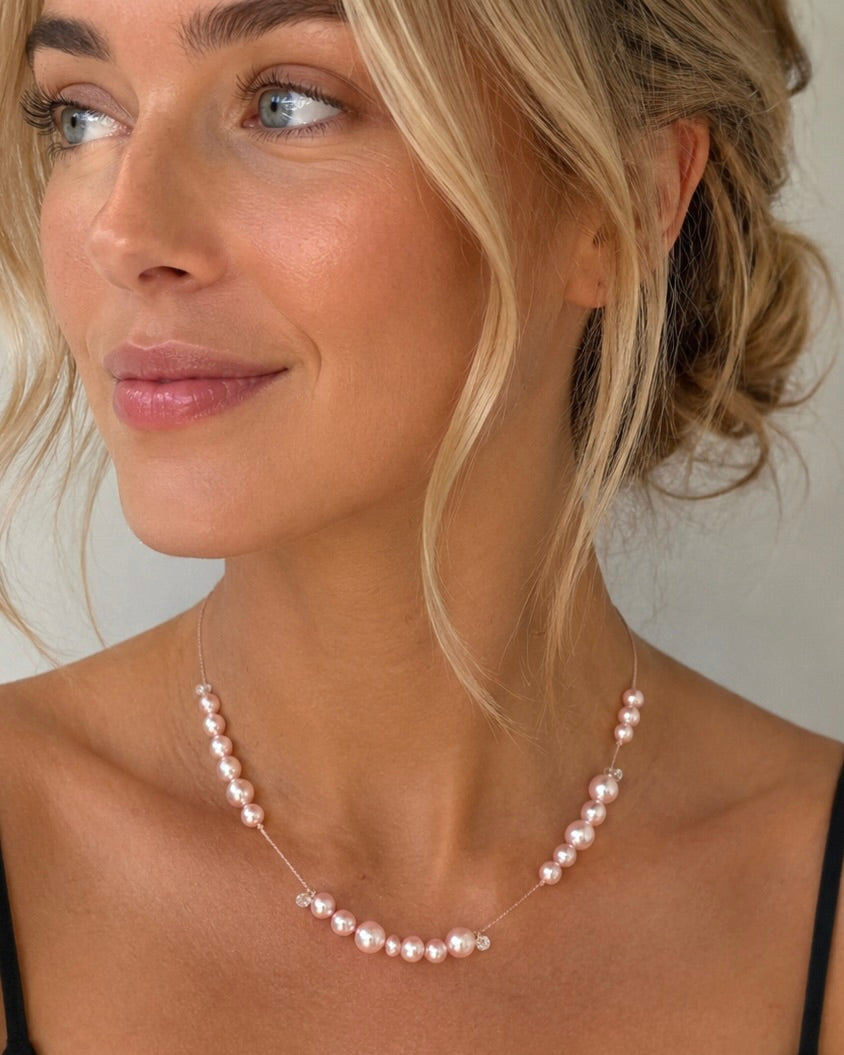 Diana Swarovski Halskæde - Guld