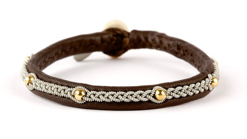 Victoria Guldperler - Brun