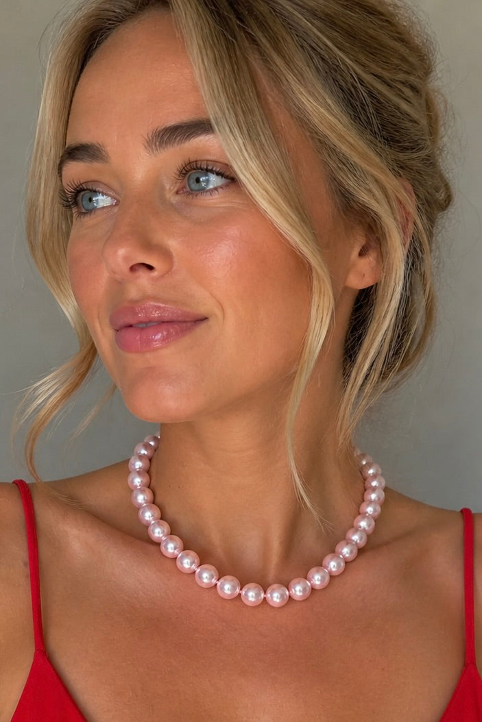 Agata Halskæde - Guld