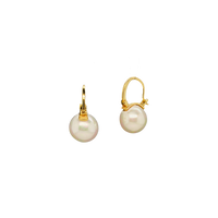 Alexandra Pearl Earrings - Gold