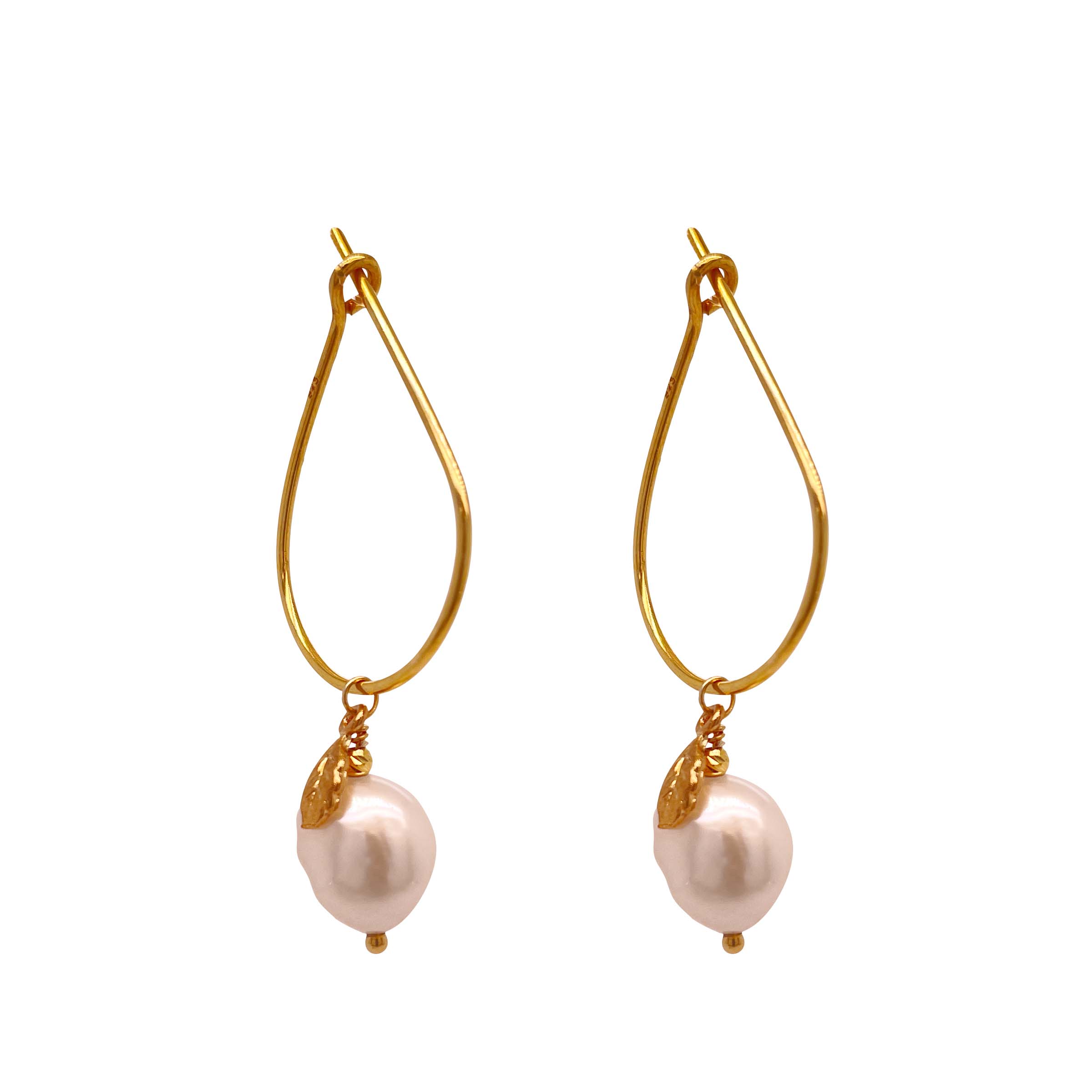 Athena Earrings - Gold