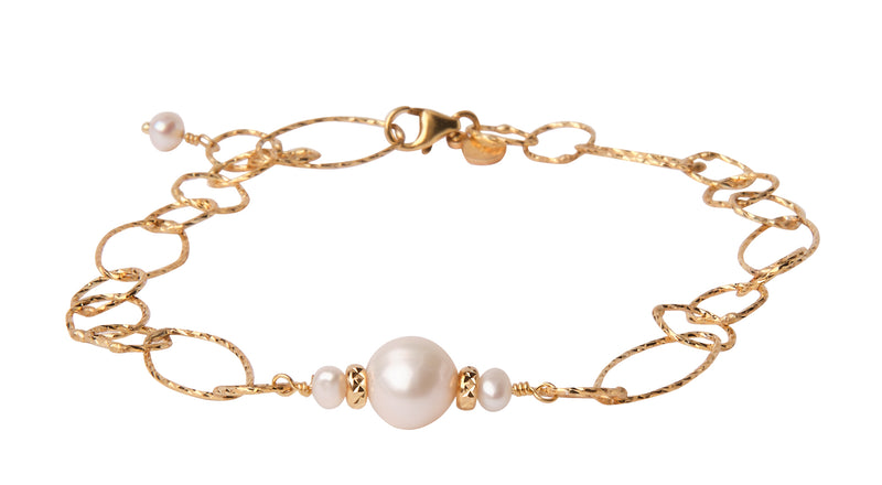 Cosmia Pearl Bracelet - Gold