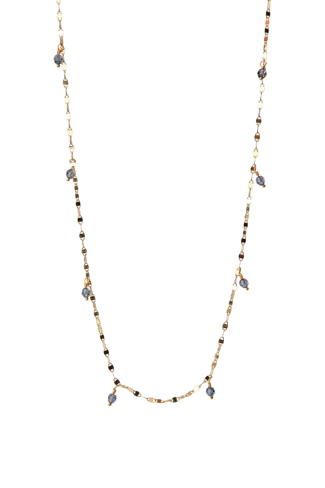 Estella Halskæde Swarovski Krystal - Guld