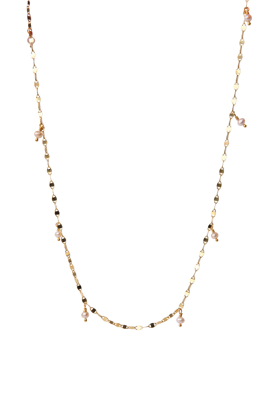 Estella Necklace Freshwater Pearl - Gold