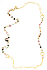 Sissi Tormaline Necklace - Gold