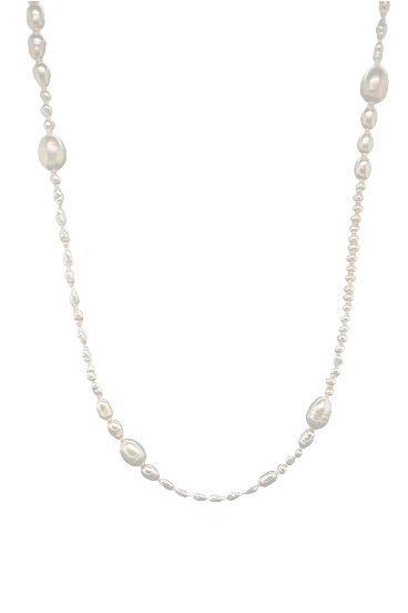 Lauren Perlehalskæde - Guld