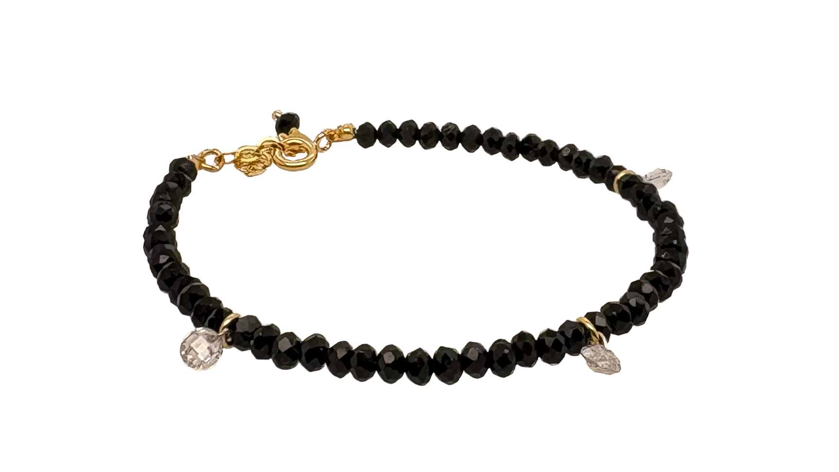 Maude Black Crystal - Guld