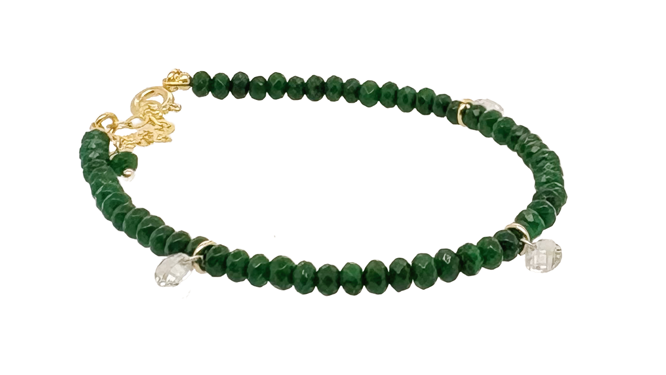 Maude Green jade - Guld