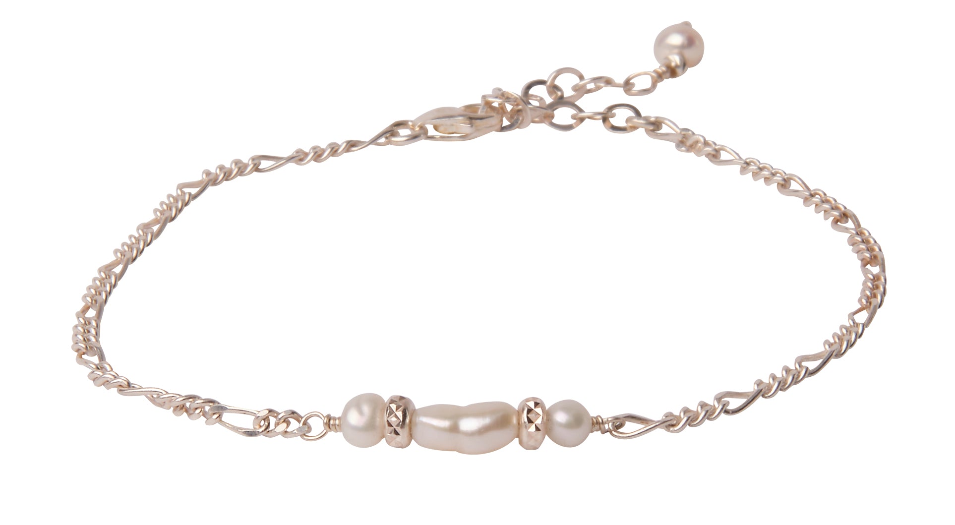 Milana Perle Armbånd - Sølv