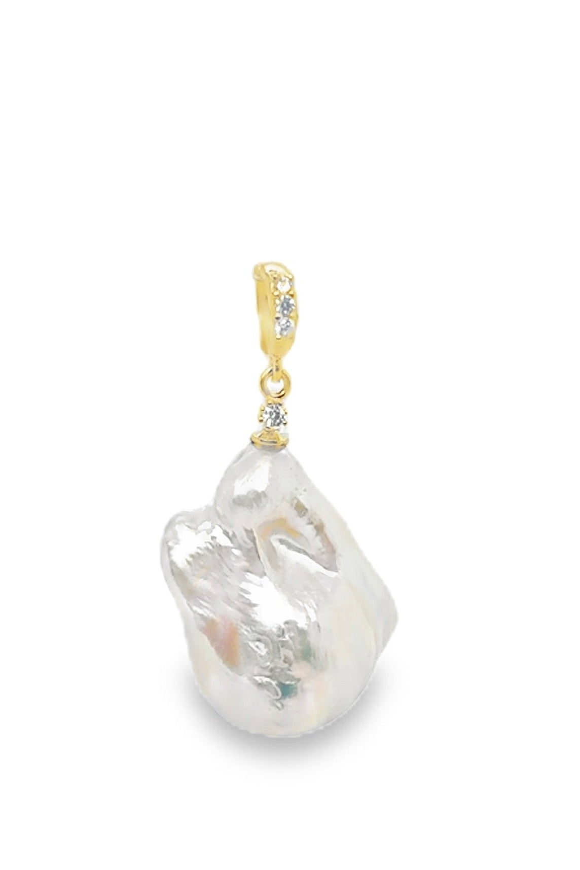 Nelia Pearl Lux Charm - Gold