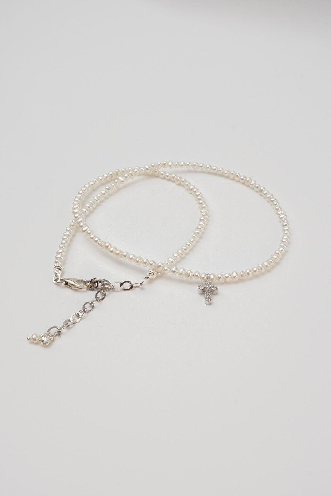 Jade Perle Halskæde - Sølv