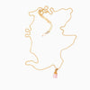 Abigail Rose Quartz Necklace - Gold