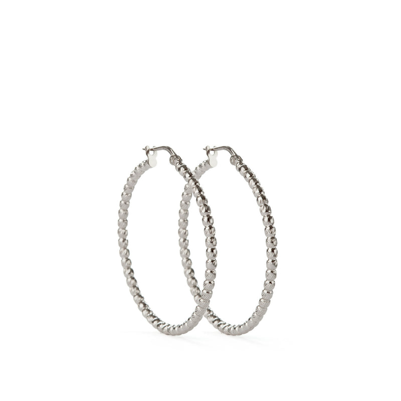Auna Earrings - Silver - 30mm
