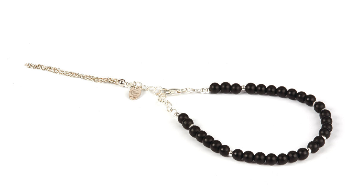 Callie Sort Onyx - Sølv