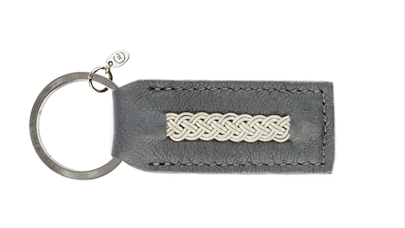 Celtic Keyring - Grey Jeans