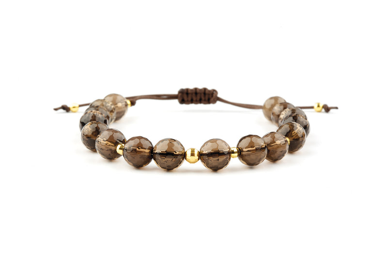 Dina  Smokey Quartz - Gold