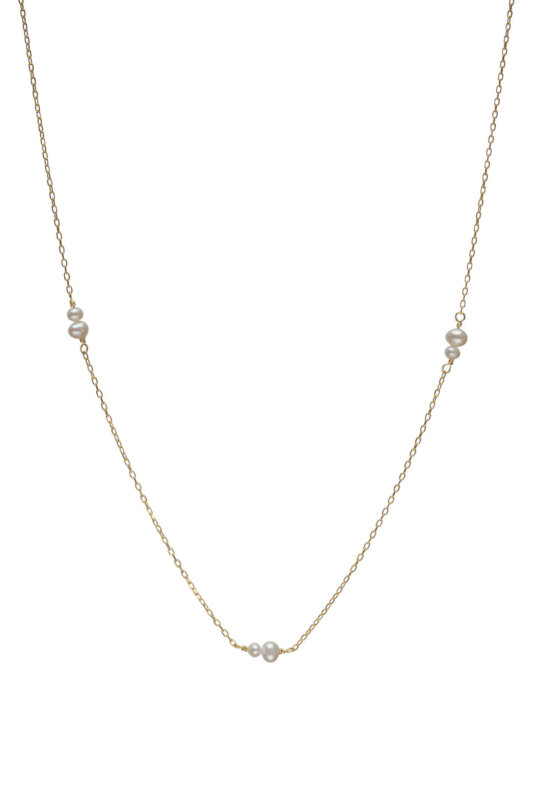 Eileen Pearl Necklace - Gold