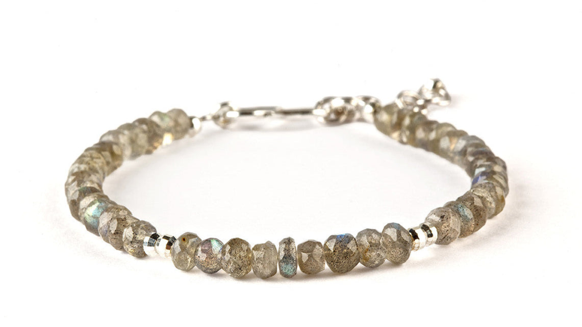 Fie Labradorit - Sølv