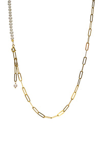 Harper Perle Halskæde - Guld