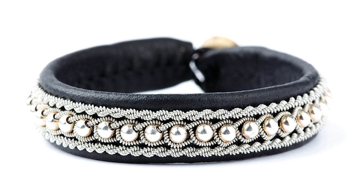 Hella Silver Beads - Black