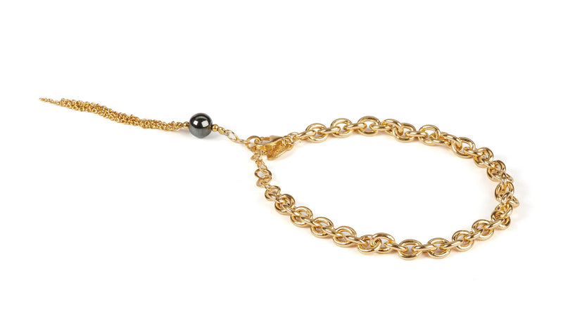 Karla Hematite - Gold