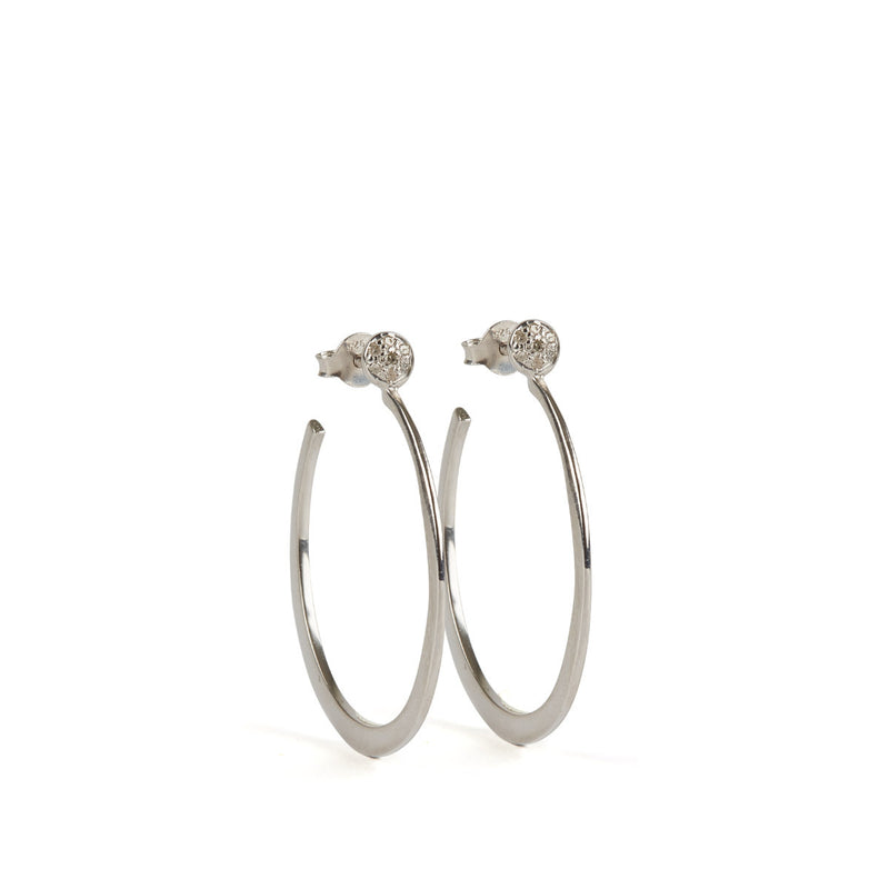 Katalina Diamond Earring - Silver