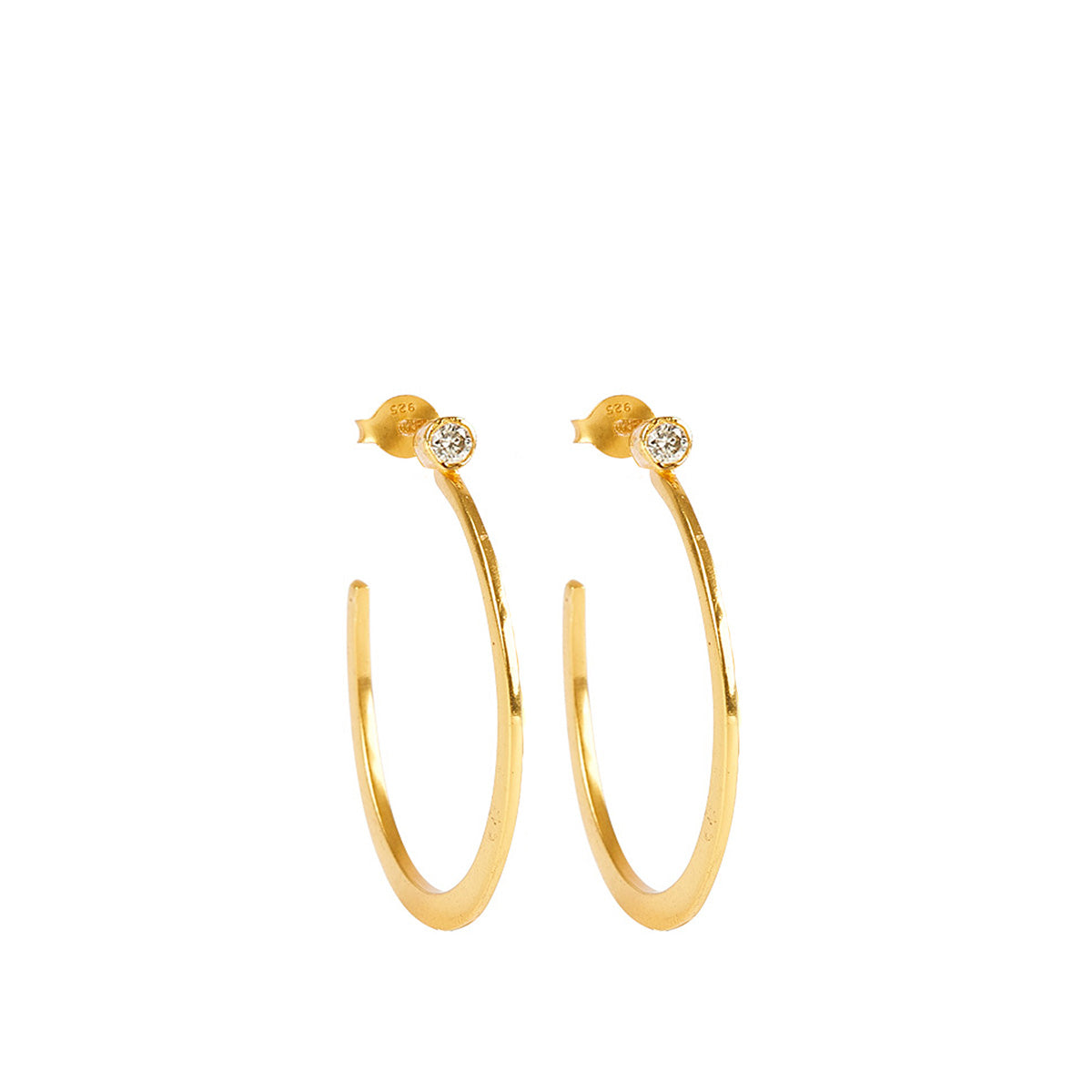 Laura Ørering 30mm - Guld