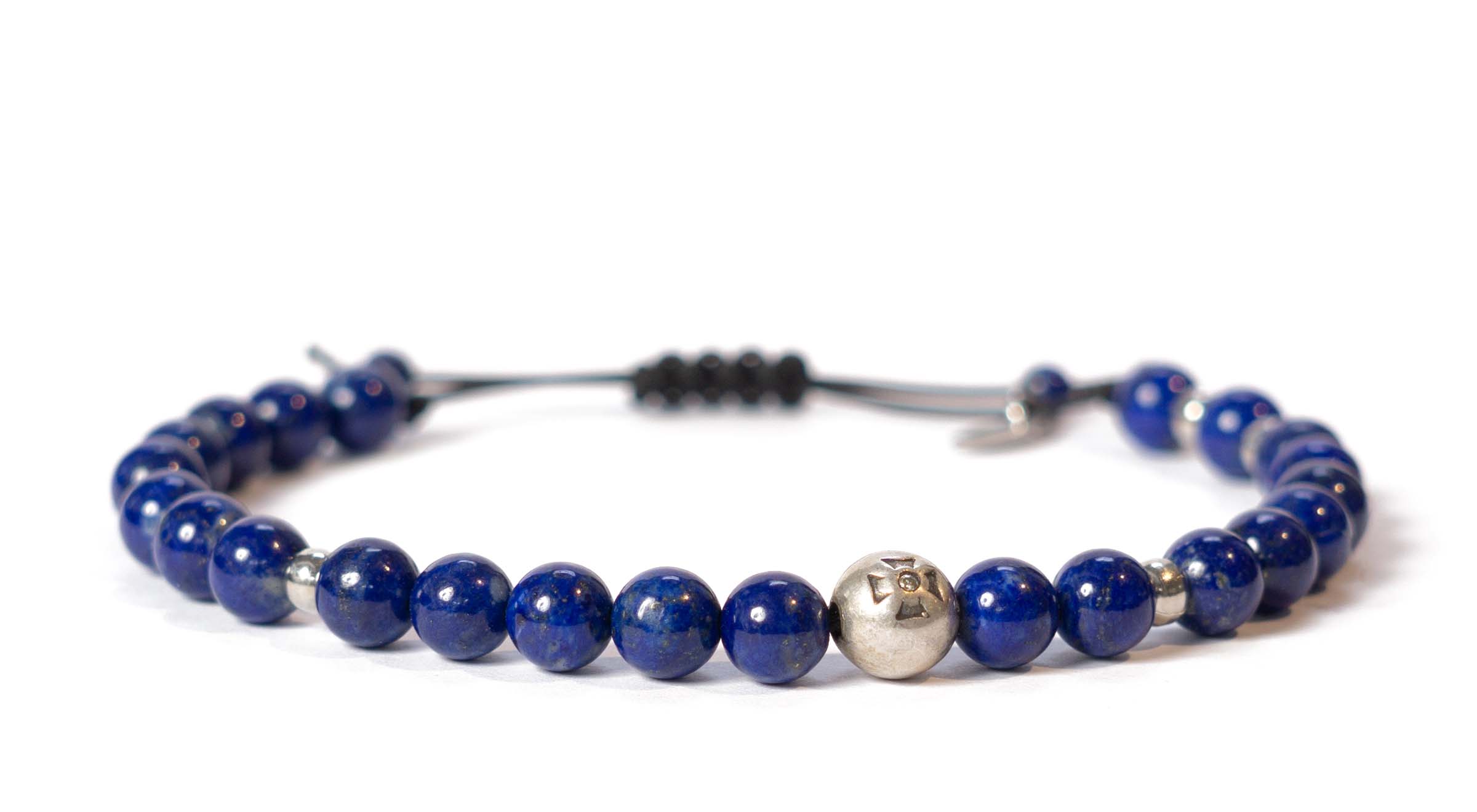 Oliver Diamond/Lapis Lazuli - Sølv - Herrer