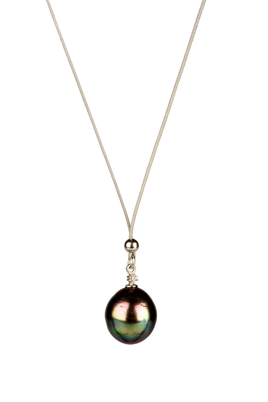 Perla Påfugl - Sølv