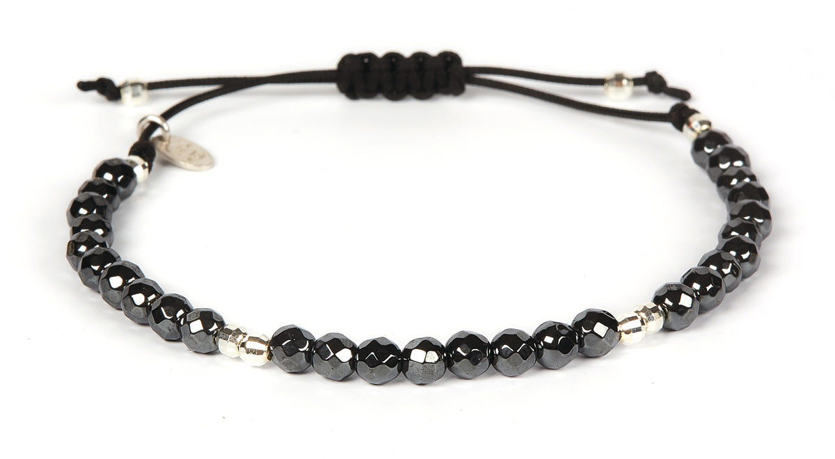 Rachel Hematite - Silver