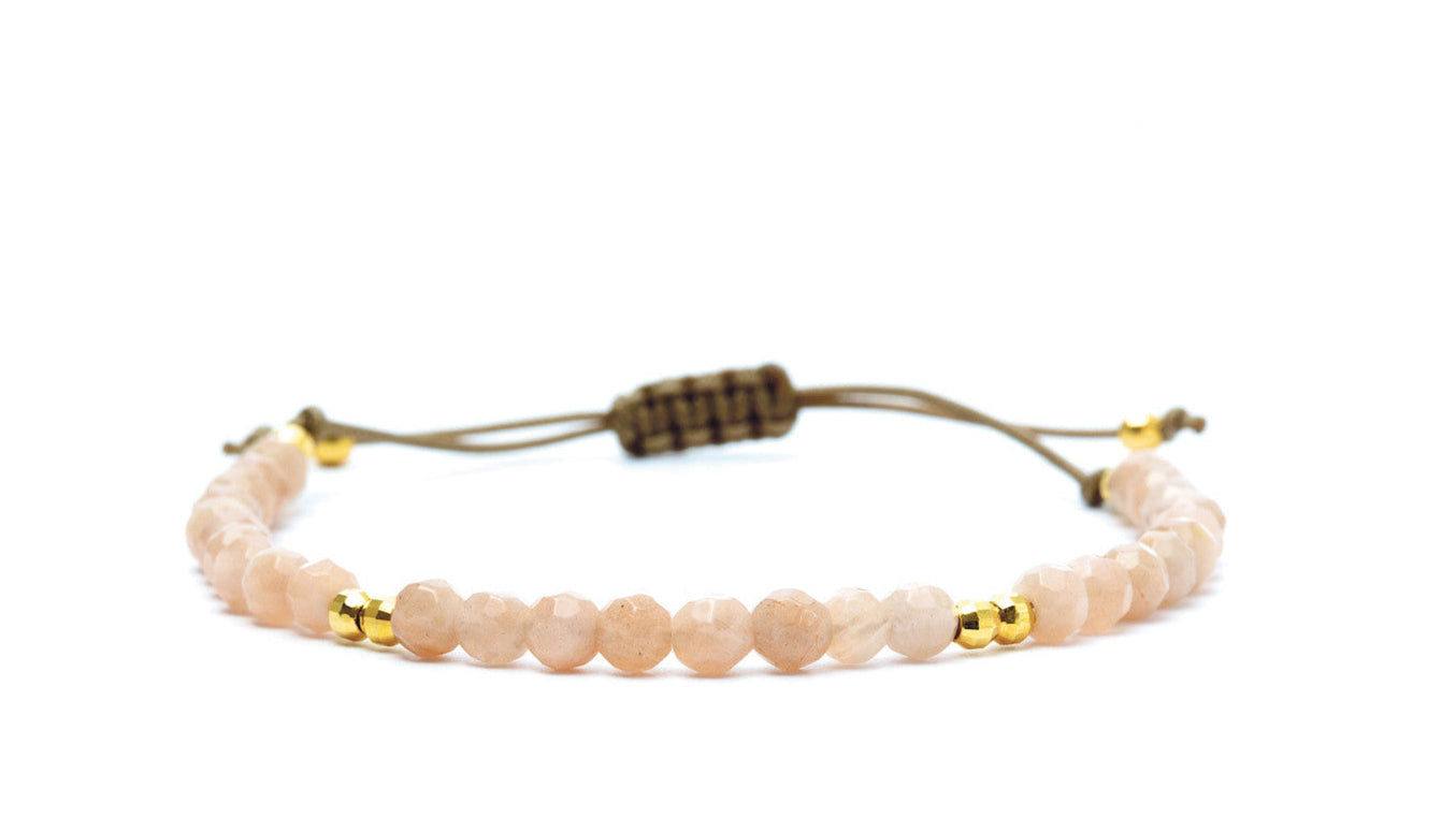 Rachel Bracelet Sunstone - Gold