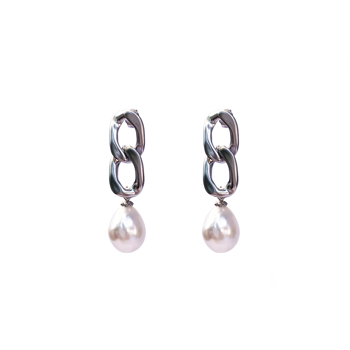 Saga Øreringe - Sølv