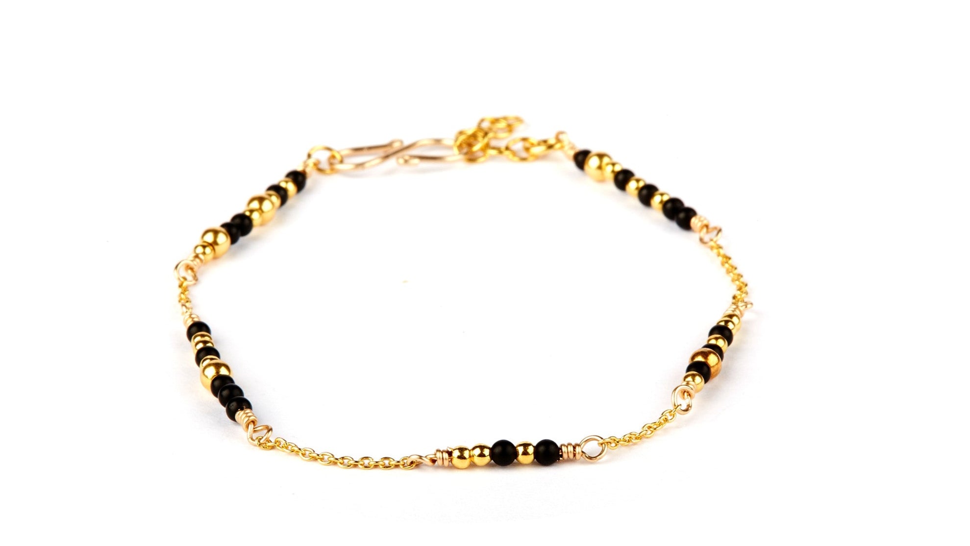 Thalia Sort Onyx - Guld