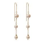 Venus Pearl Earrings - Gold