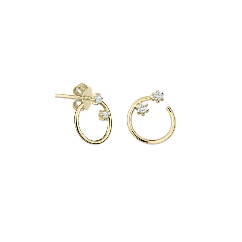 Violet Earrings - Gold