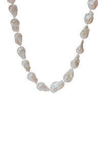 Elly Perlehalskæde - Sølv